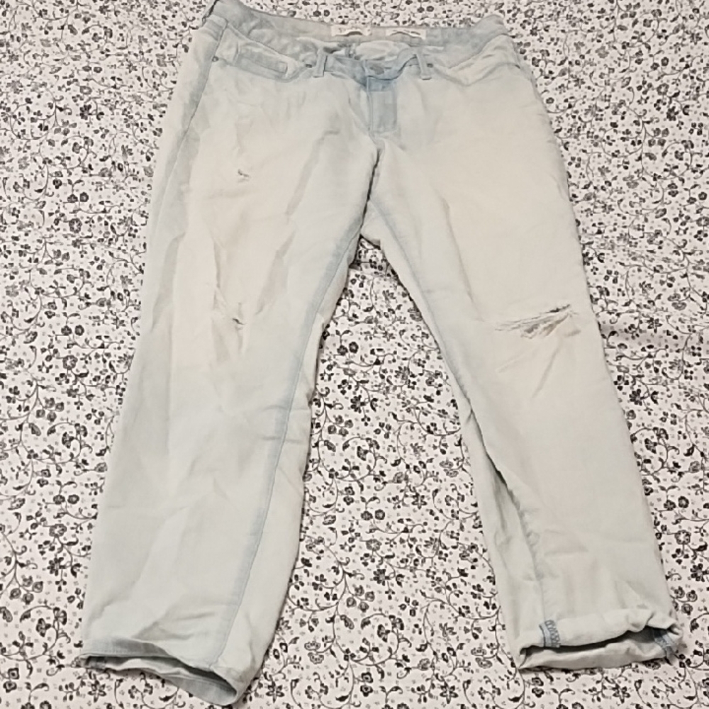 Jessica Simpson Light Blue Boyfriend Jeans